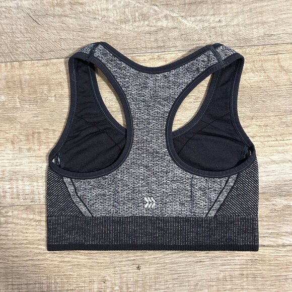 All in Motion Seamless Racerback Sports Bra Grey - Medium - Picture 2 of 3